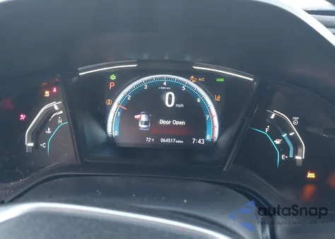 2019 Honda Civic Lx из США, поврежденный, VIN 2HGFC2F62KH543049